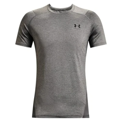 Image of Under Armour HG SS Basic Tshirt, Men&#039;s, Size: Medium, Carbon heather