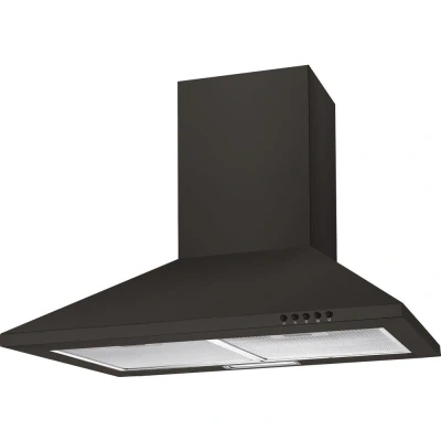 Image of CANDY CCE60NN Chimney Cooker Hood Black, Black