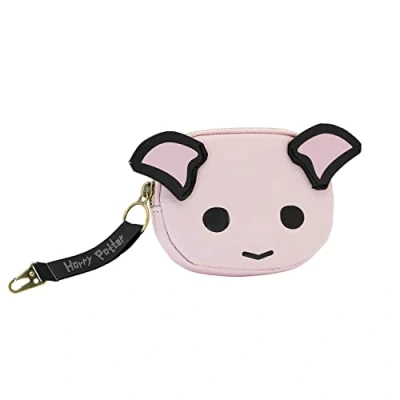 Image of Harry Potter Dobby Chibi Pill Coin Purse, Pink, 12 x 8.5 cm