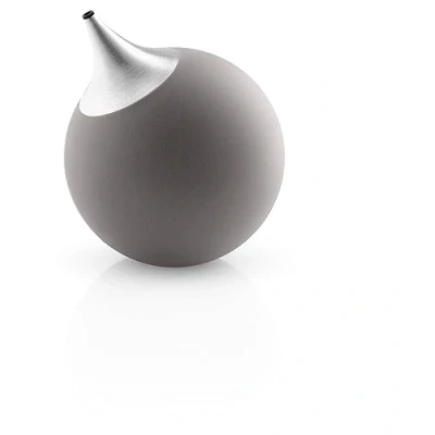 Image of EVA SOLO Soap Dispenser Danish Design Silicone, Stainless Steel &amp; Nylon Elephant Grey