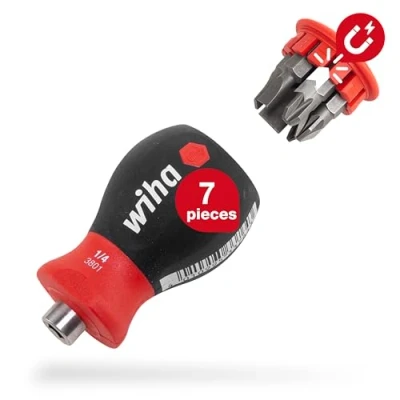 Image of Wiha 3801 04 Stubby 1/4&#039;&#039; (380104)