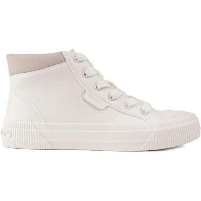 Image of Rocket Dog Womens Cheery Hi Sneaker, White, 4 UK