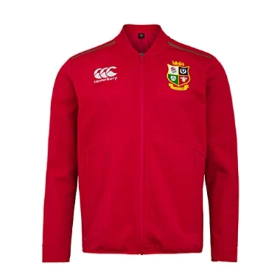 Image of Canterbury Men&#039;s British and Irish Lions Rugby Red Anthem Jacket