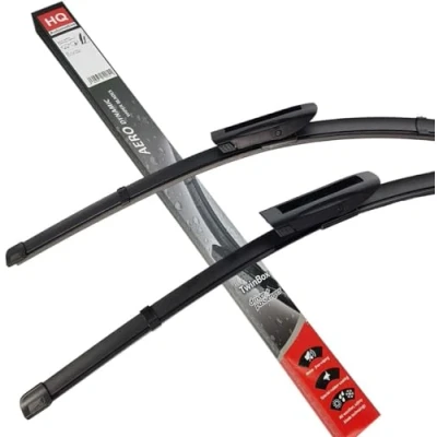 Image of HQ AUTOMOTIVE Front Wiper Blades Fits: RENAULT Captur 2013 2016, Clio MK4 2012 2018 Model: AD41 627