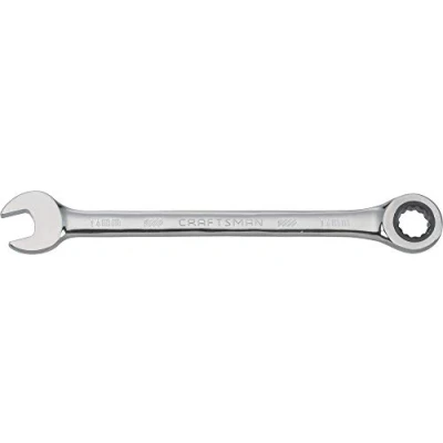 Image of CRAFTSMAN Ratcheting Wrench, Metric, 14mm, 72 Tooth, 12 Point (CMMT42572)