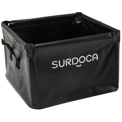 Image of SURDOCA Waterproof Car Storage Box, Multifunctional Foldable Boot Organiser storage, Tidy Bag, Accessories for Camping, Picnic, Fishing
