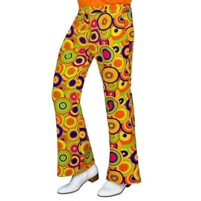 Image of Widmann 10572 70s pants, Multicoloured, L XL
