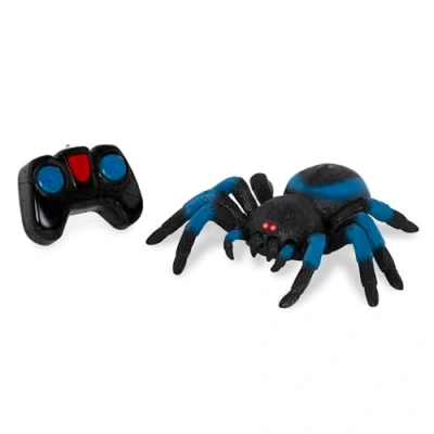 Image of Terra by Battat Blue Tarantula Infrared Remote Control Spider with Light Up Eyes Electronic Animal Toys and Playsets for Kids Aged 6
