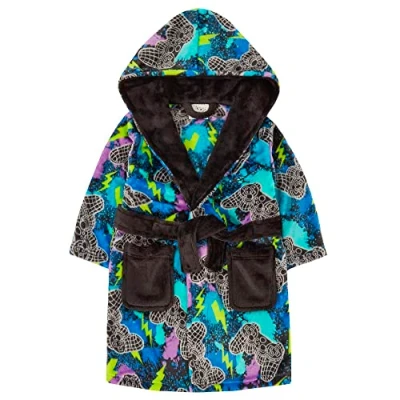 Image of Undercover Kids Gaming Dressing Gown 18C751 Multicoloured 2 3 Years