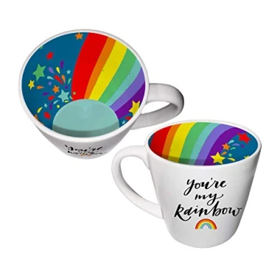 Image of You&#039;re My Rainbow Special Inside Out Mug in Gift Box Mugs Gifts ISO172