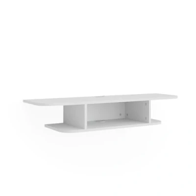 Image of Vicco Lowboard Lorio, White, 105 x 18.2 cm Open compartments