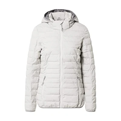 Image of Killtec Women&#039;s Uyaka Stripe Casual Functional Jacket in Down Look with Zip Off Hood