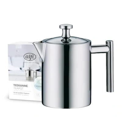 Image of Alfi Teapot, Polished Stainless Steel, 0,6 Liter
