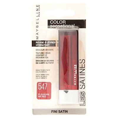 Image of Maybelline Color Sensational Lipstick 547 Pleasure me Red