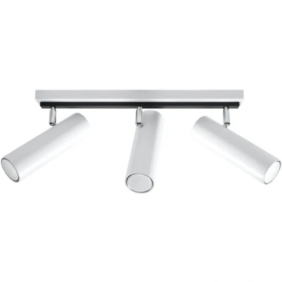 Image of Direzione 3 Light Spotlight Bar White, GU10