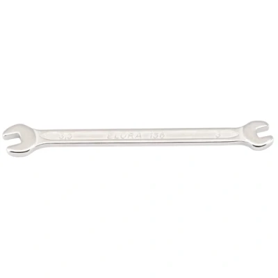 Image of Elora Midget Double Open Ended Spanner, 3 x 3.5mm