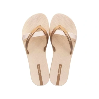 Image of Ipanema Women&#039;s Kirei Fem Flip Flop, Gold, 7 UK