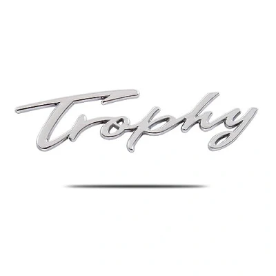 Image of PartyUnix Car Body Emblems Replacement Rear Trunk Tailgate Sticker Chrome Letters for MG6 Trophy 3D Badge Accessories,B