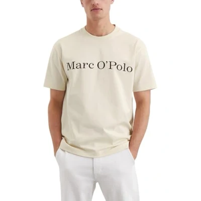Image of Marc O&#039;Polo Short Sleeve Print Tshirt, Men&#039;s, Size: 3XL, Linen white