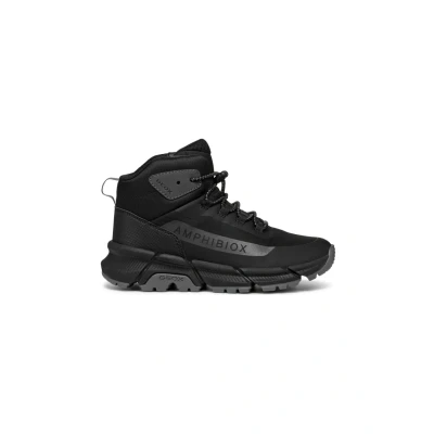 Image of Geox J FLEXYPER Plus BOY Sneaker, Black, 1 UK
