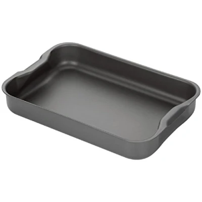Image of Stellar Hard Anodised Expert 36 x 25cm Handled Roasting Tray