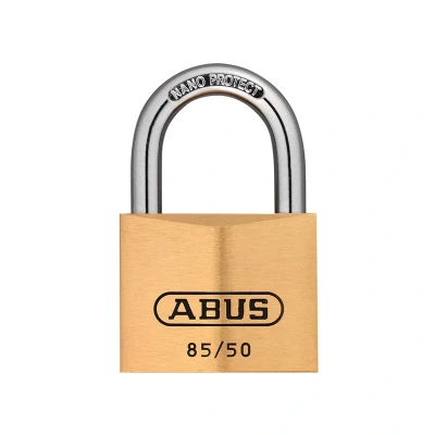 Image of Abus 85/50mm Brass Padlock Keyed Alike 2747 ABUKA02479