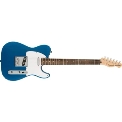 Image of Squier by Fender Affinity Series Telecaster, Electric Guitar, Laurel Fingerboard, White Pickguard, Lake Placid Blue, Comes with Free Virtual Lessons