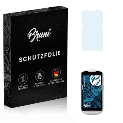 Image of Bruni Screen Protector compatible with Zebra TC52 Film, crystal clear Protective Film (2X)