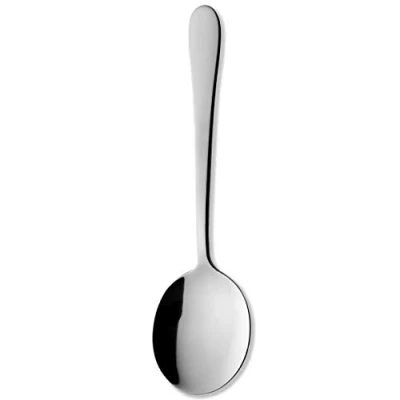 Image of Grunwerg 2SUSWDR/C Windsor Carded Cutlery Collection Stainless Steel Set of Two Soup Spoons