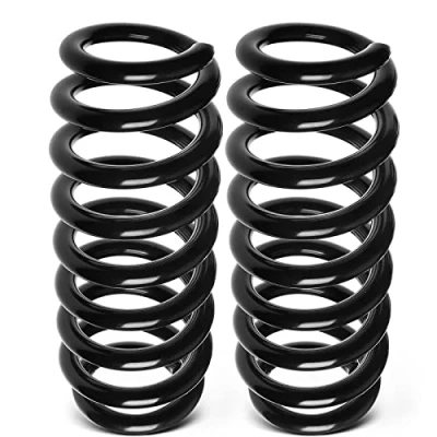 Image of Frankberg 2x Coil Spring Rear axle Compatible with E90 E91 318 320 325 330 335 2004 2012 E92 2006 2013 Replace# 33536768250