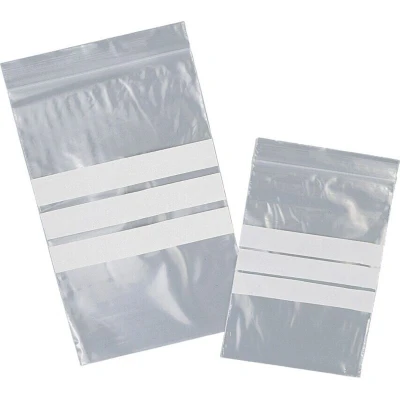 Image of Avon 10&quot;X14&quot; Write on Grip Seal Bags, Pk 1000