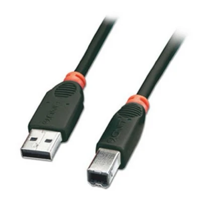 Image of LINDY 2m USB 2.0 Cable Type A to B, Black