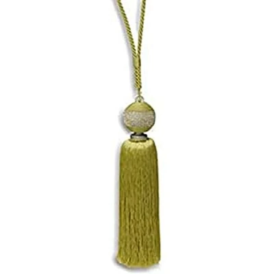 Image of Paoletti Jewel Tie Back Green One Size