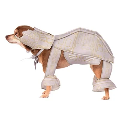 Image of Rubie&#039;s Pet&#039;s Star Wars AT Imperial Walker Dog Costume, Small, Neck to Tail 11&quot;, Chest 17&quot; Halloween