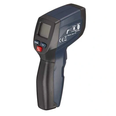 Image of Amazon Basics Compact Infrared Thermometer, Black (Previously AmazonCommercial brand)