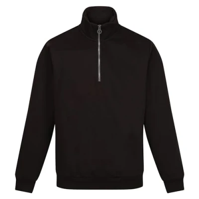 Image of Regatta Professional Mens Pro 1/4 Zip Sweatshirt Black