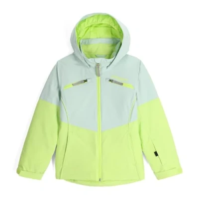 Image of Spyder, Girl&#039;s, CAMILLE JACKET, Wintergreen, S
