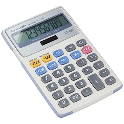 Image of Sharp EL 334 Calculator
