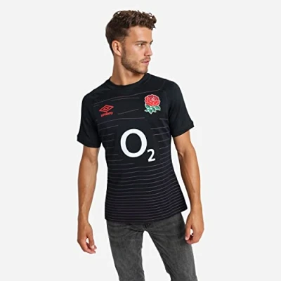 Image of 2023 2024 England Rugby Alternate Replica Jersey, Large 41 43&quot; Chest