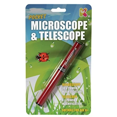 Image of Keycraft 9700023 Telescope and Pocket Microscope, Multicoloured