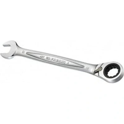 Image of Facom 467B.22 Anti Slip Combination Ratcheting Spanner, 22mm