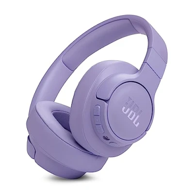 Image of JBL Tune 770NC Wireless Bluetooth Noise Cancelling Headphones Purple, Purple