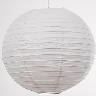 Image of White Paper Lanterns (White, 14inch 35cm)