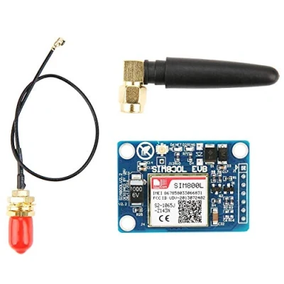 Image of SIM800L Module, 5V GSM/GPRS SMS Board Stable Modules with Antenna Replacement 3.3 V and 5 Single Chip Microcomputer