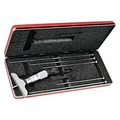 Image of Starrett Imperial Vernier Depth Gauge Micrometre