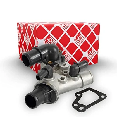 Image of 46822397, 7770236 Engine thermostat FEBI BILSTEIN 47929 80C with seal housing FIAT: Punto I Hatchback