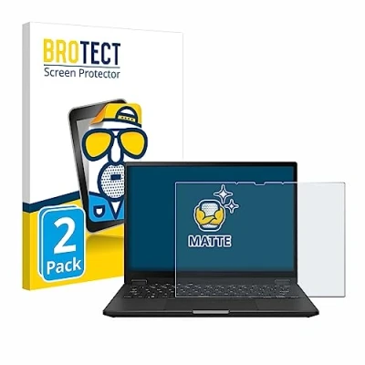 Image of brotect Screen Protector Anti Glare compatible with ASUS ROG Flow X13 2023 (2 Pack) Matte, Fingerprint Protection Film