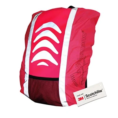Image of Salzmann 3M Reflective Rucksack Cover High Visibility, Waterproof, Weatherproof Made with Scotchlite