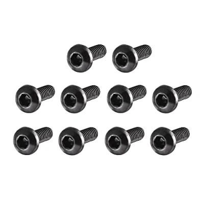Image of Sourcingmap M2x6mm Thread Button Head Hex Socket Cap Screw Bolt 100pcs