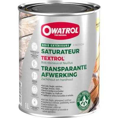Image of Owatrol Textrol saturateur for Outdoor Wood Tender 1 Litre